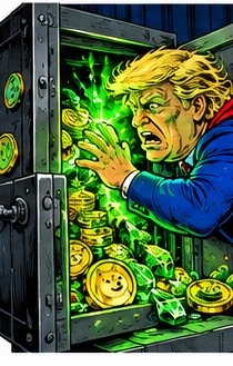 he opened the vault, the vault was full of the wrong thing